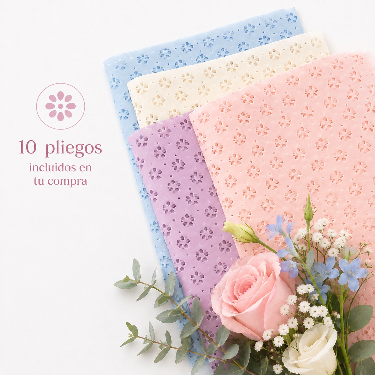 PAPEL COREANO PERFORADO