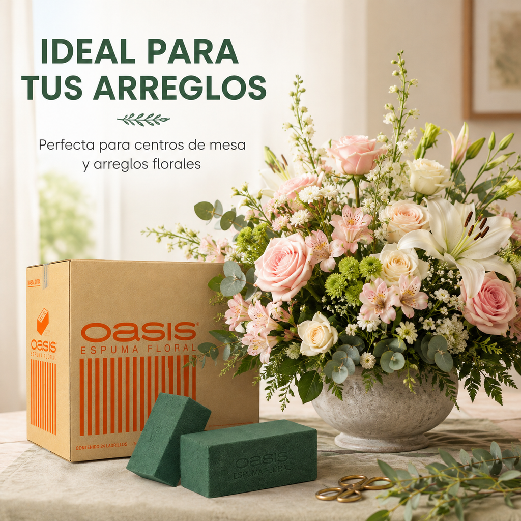 TABIQUE DE OASIS MAGNA 54 PIEZAS CAJA COMPLETA