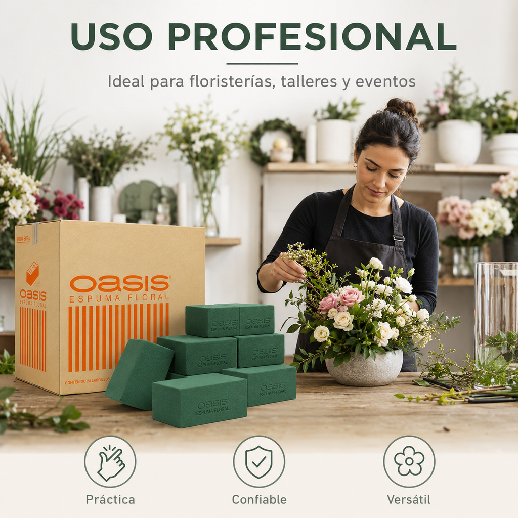 TABIQUE DE OASIS MAGNA 54 PIEZAS CAJA COMPLETA