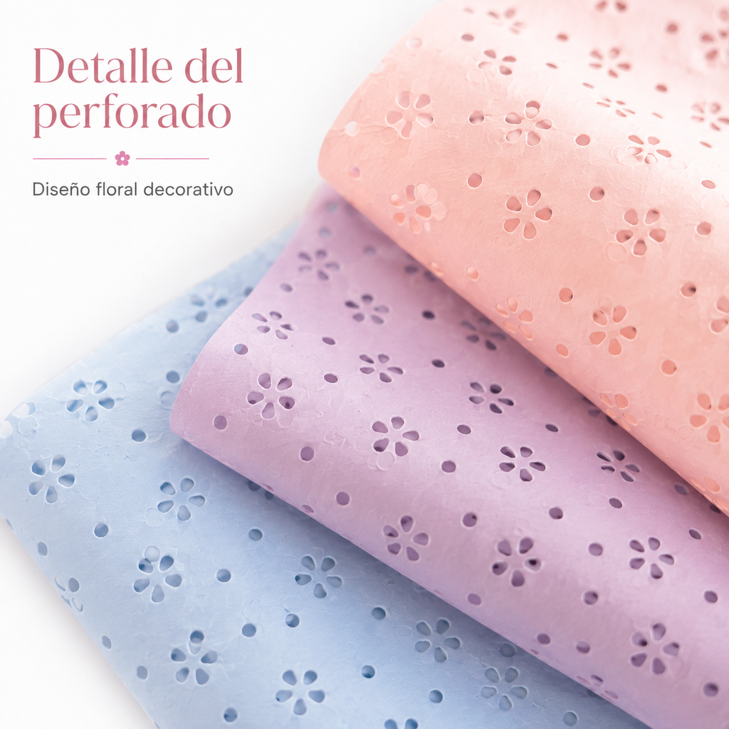 PAPEL COREANO PERFORADO