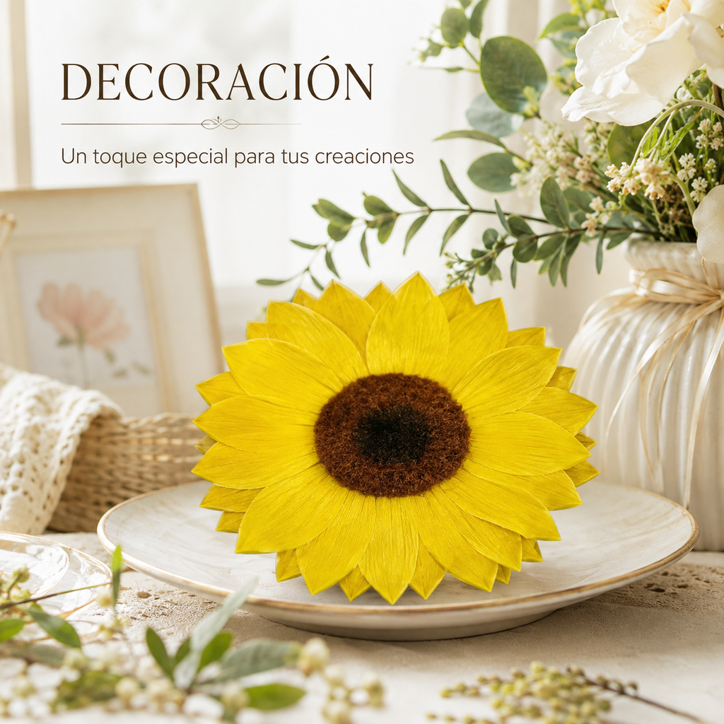 GIRASOL NATURAL PRESERVADO ( FLOR ETERNA )